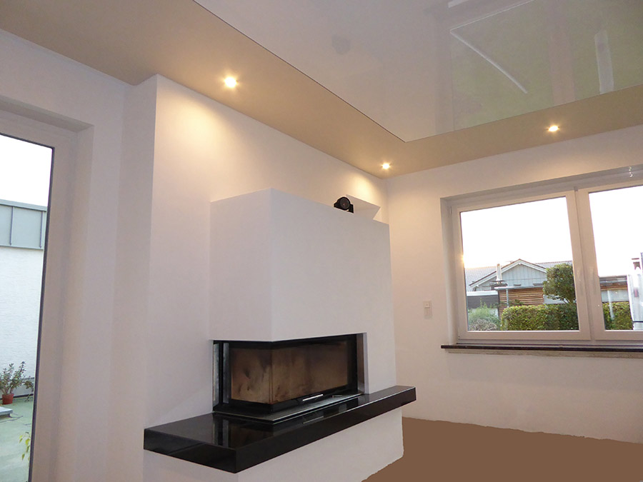 Innenausbau: Spanndecke in Ruppichteroth