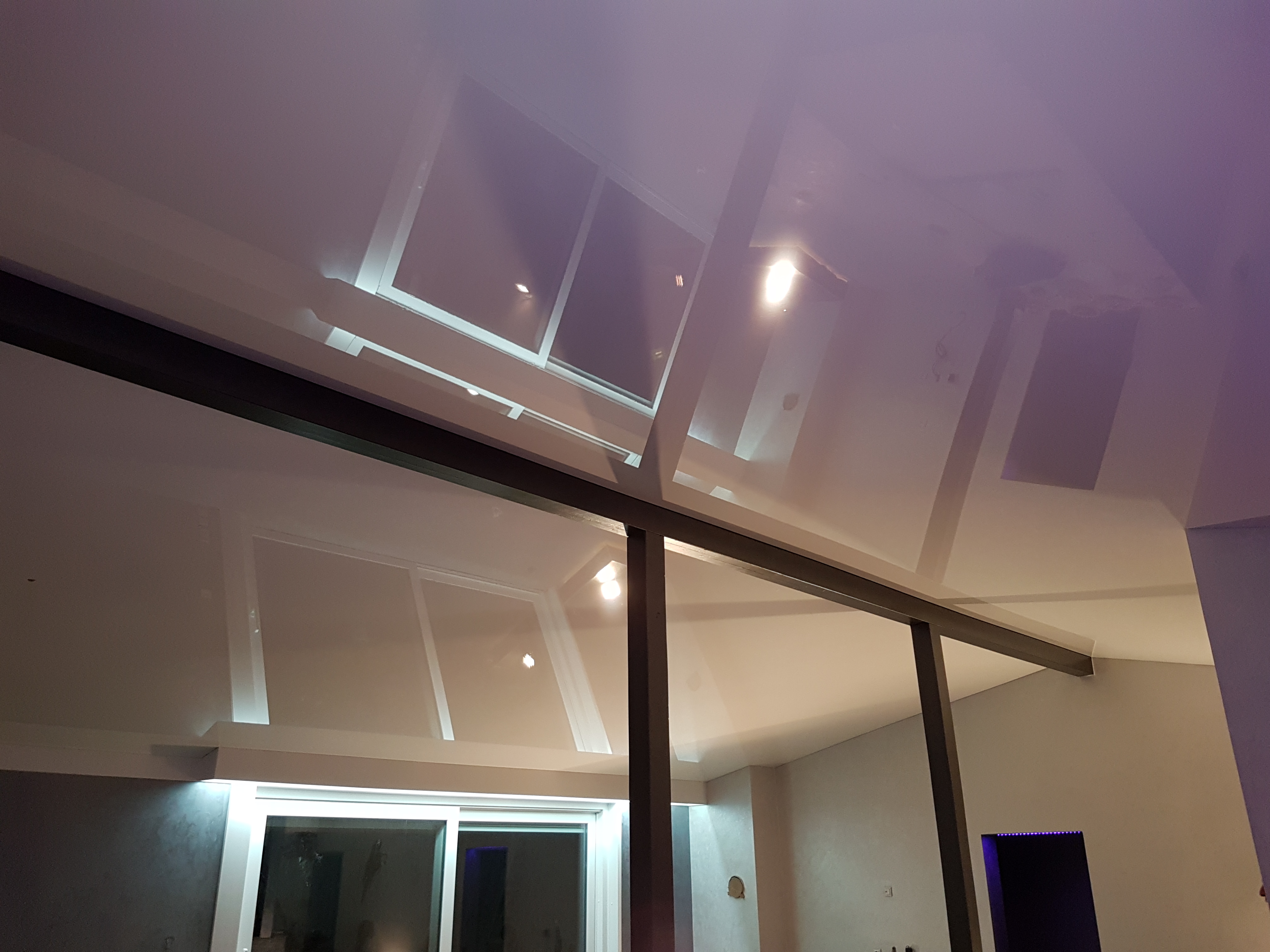 Moderne Decke (Spanndecke) – Westerkappeln