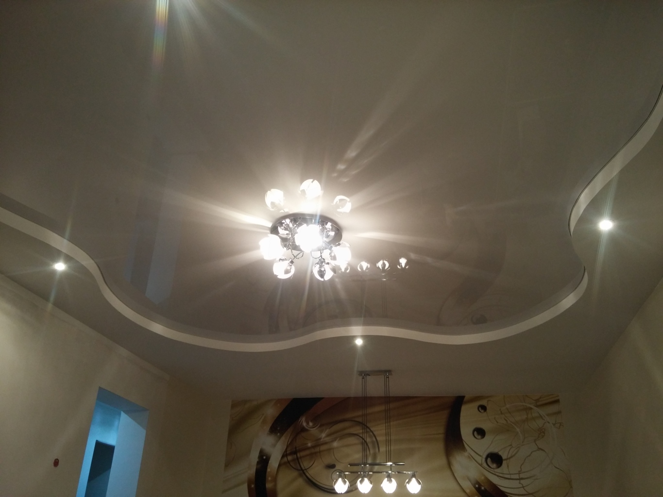 Spanndecke in Neunkirchen – Referenz