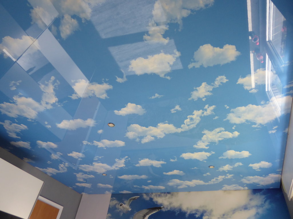 Innenausbau: Spanndecke in Frechen