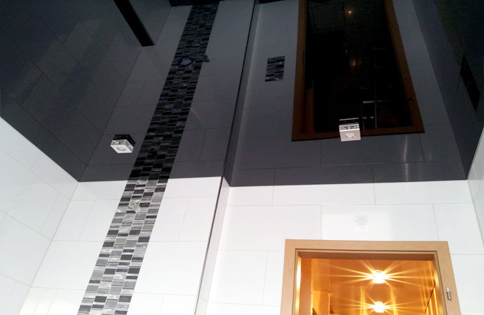 Moderne Decke (Spanndecke) – Dorentrup