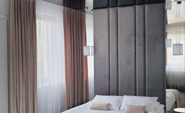Spanndecke im Schlafzimmer mit ruhiger Deckenoptik – Beispiel für Spanndecken in Sassenberg und Umgebung