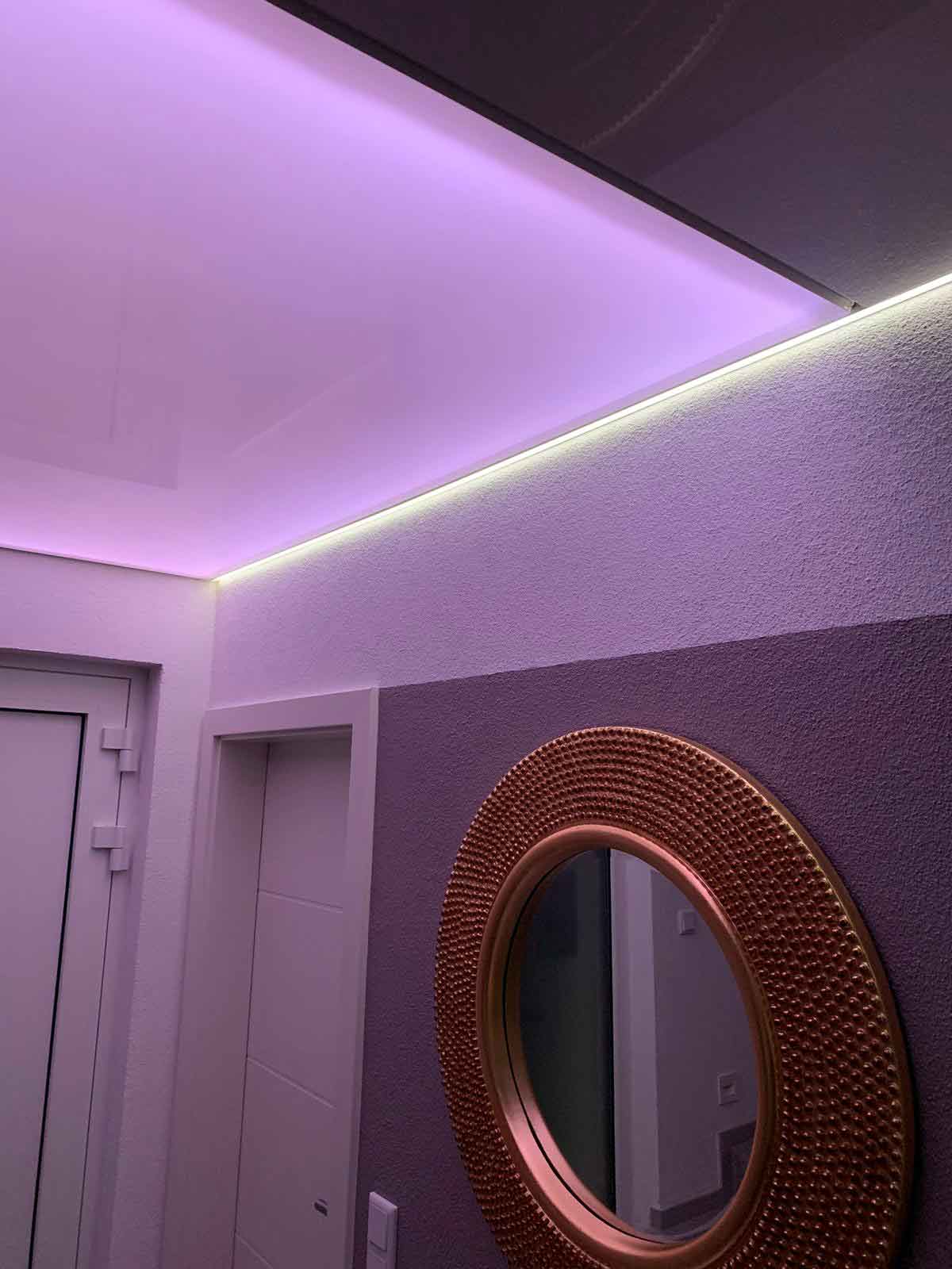 Spanndecke mit Beleuchtung in Remscheid