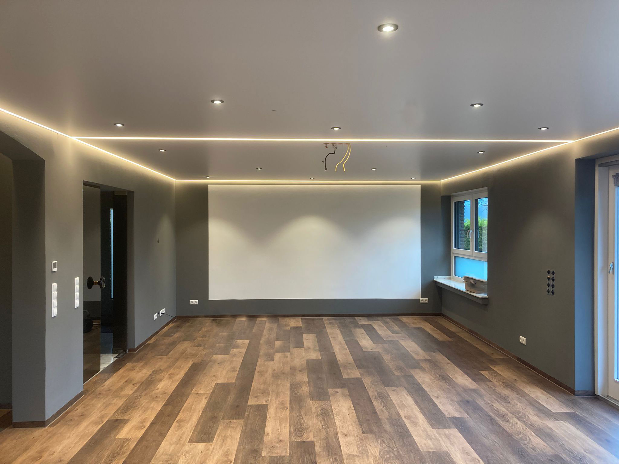 Innenausbau: Spanndecke in Meschede