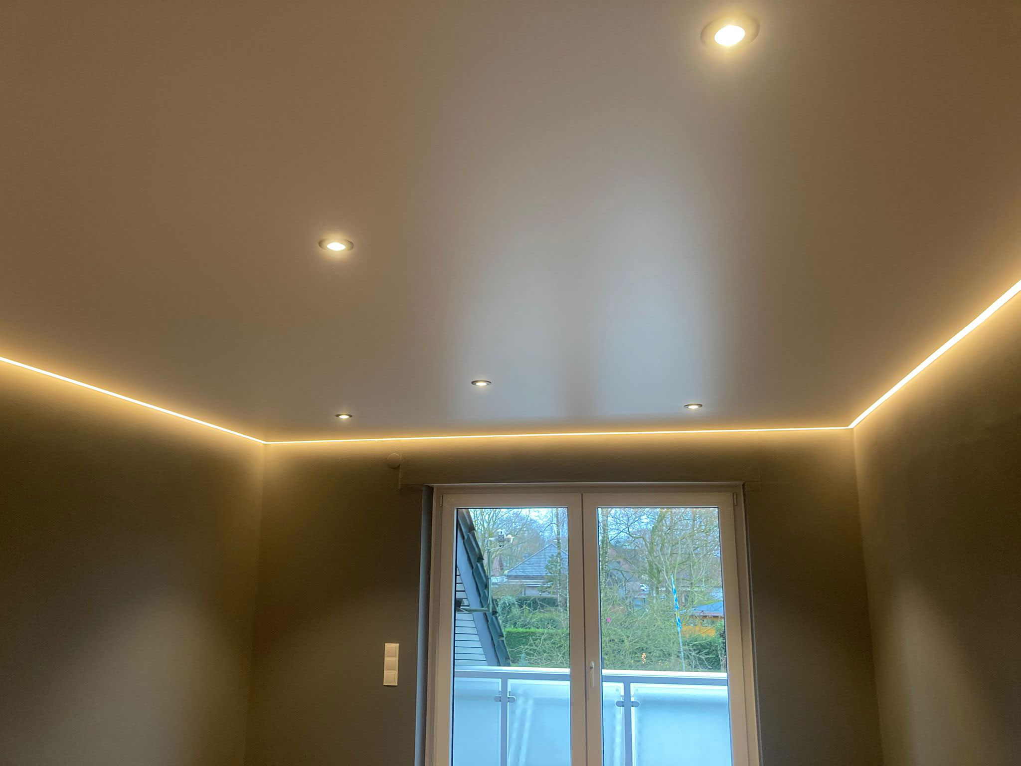 Spanndecke in Reken – Referenz