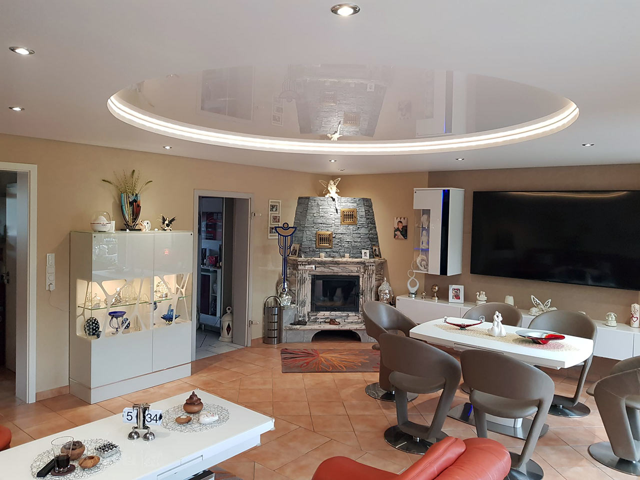 Spanndecke mit Beleuchtung in Frechen